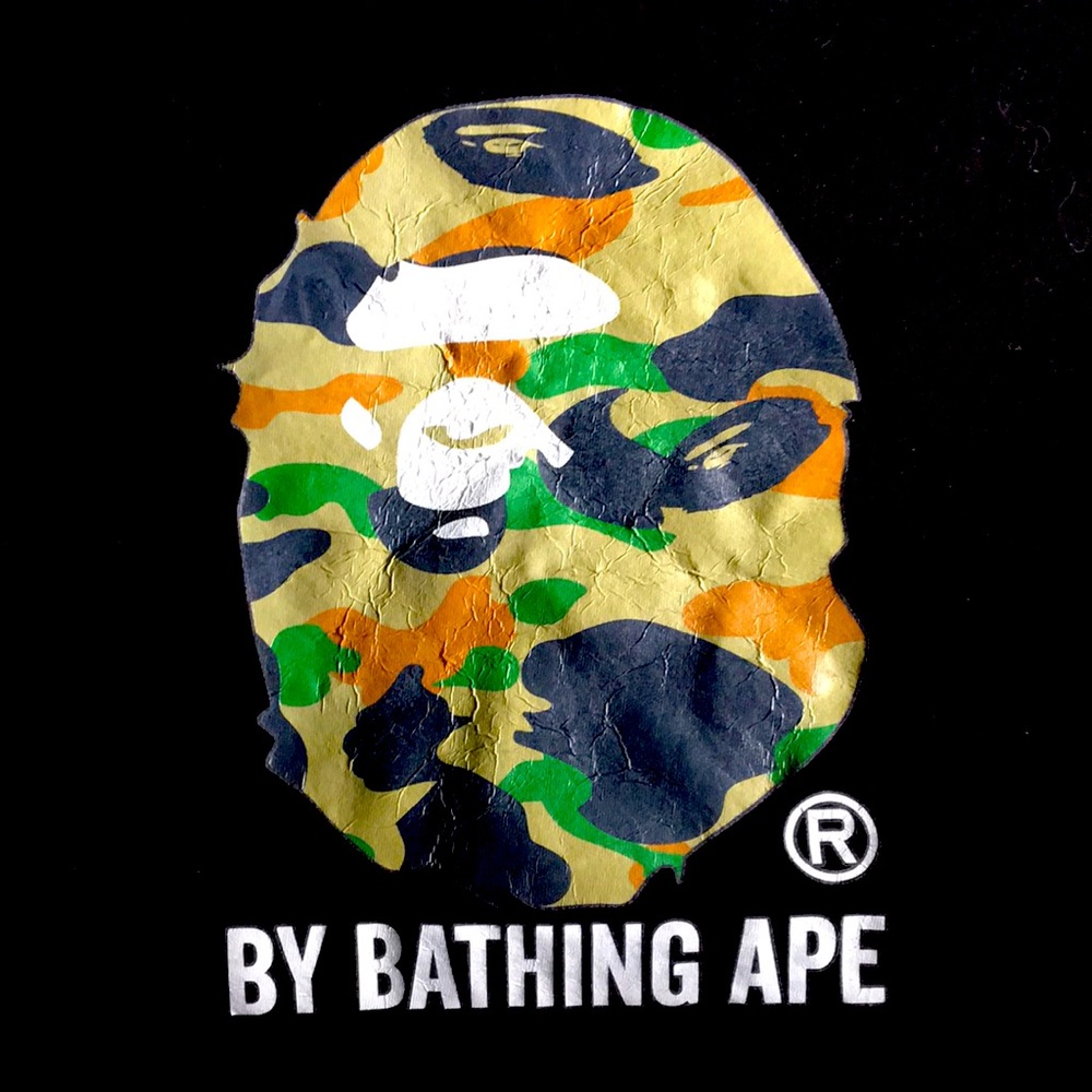 BAPE T shirt. Authentic with bag